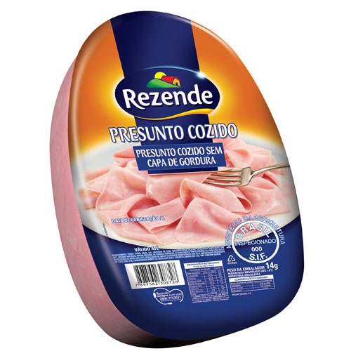 Presunto Cozido Rezende - Caixa com 2 peças de 3,4kg