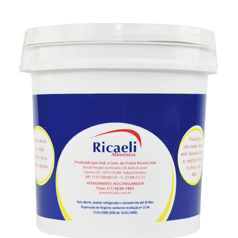 Polpa de Abacaxi Ricaeli 4,1kg