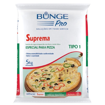 Farinha de trigo Bunge para Pizza 5Kg