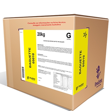 Pré Mistura Pão Baguette Emulzint 0501-0 - 20kg