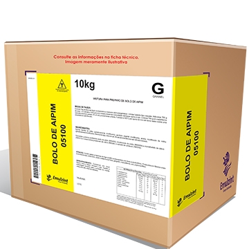 Mistura para Bolo Cremoso de Aipim 0510-0 Emulzint - 10 kg
