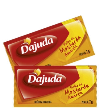 Sachet Mostarda D'juda - caixa com 192 uni. de 7grs