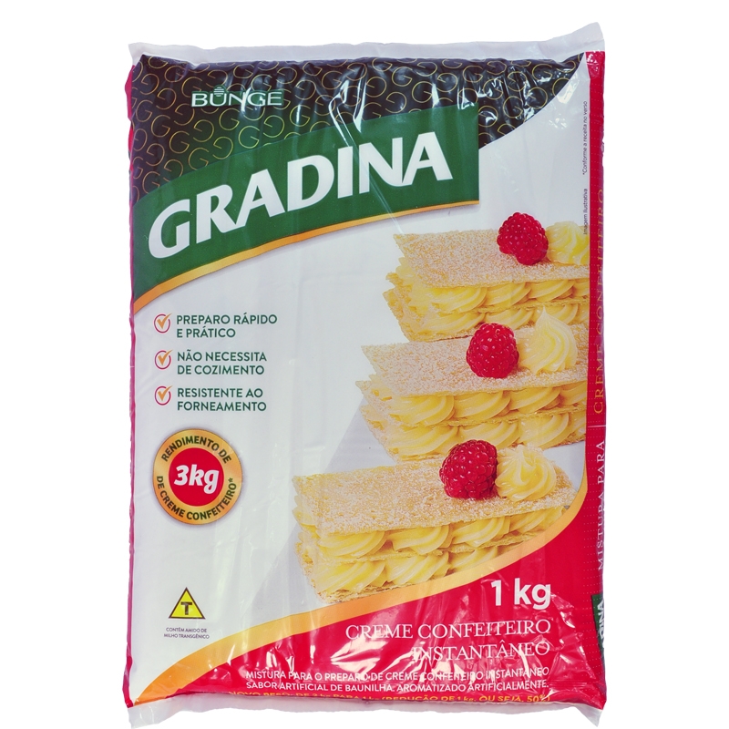 Mistura Creme a Frio Gradinha - 1kg