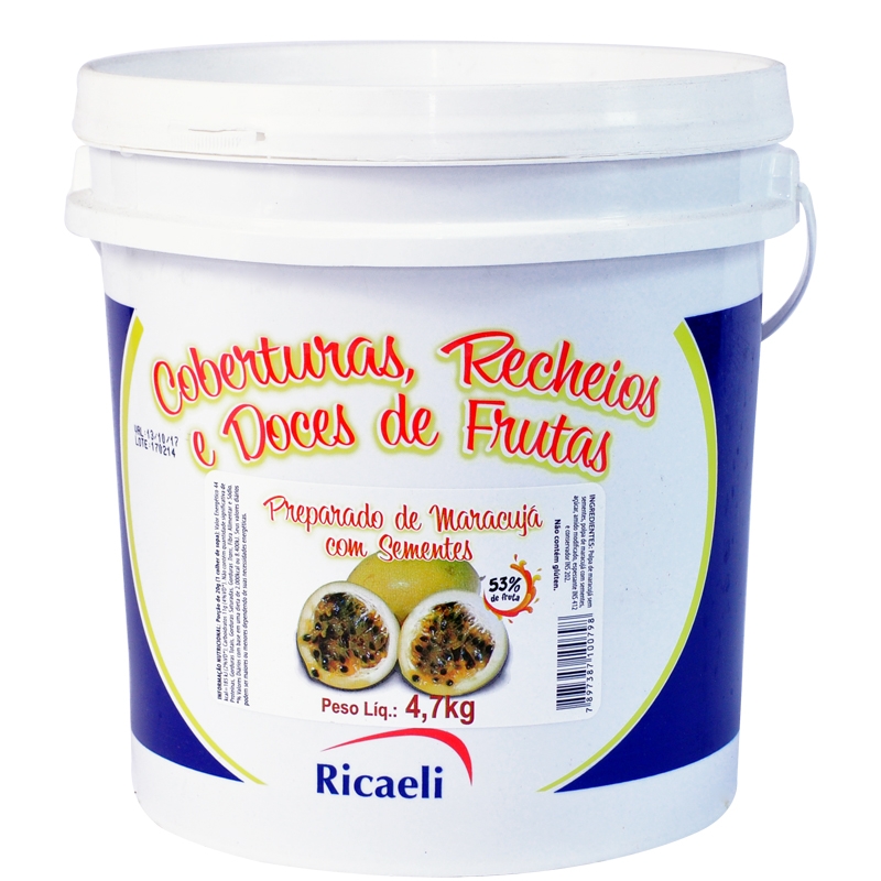 Polpa Maracujá Ricaeli 4,7kg