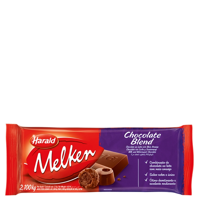 Barra Chocolate Melken Blend 2,10 Kg