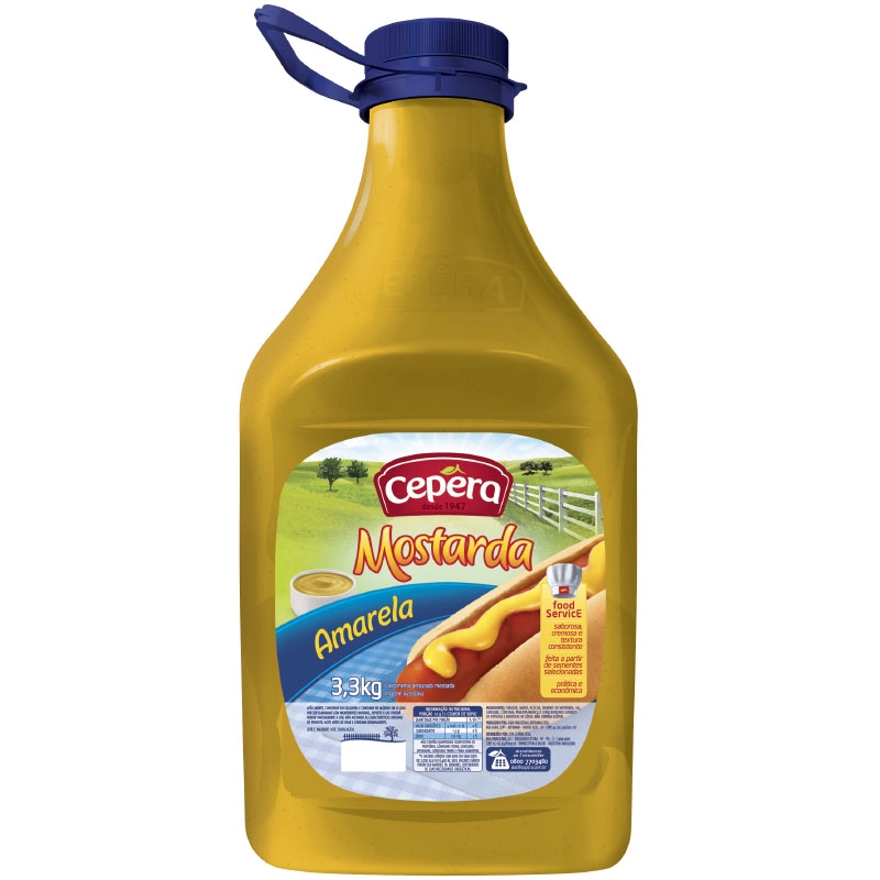 Mostarda Big Pump Cepêra - Galão 3,300grs