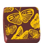 Stalden Transfers Borboleta Amarela Folha 30x40cm