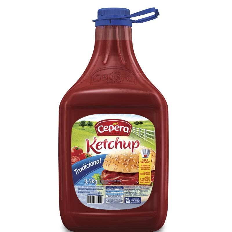 Catchup Big Pump Cepêra - Galão 3,5grs