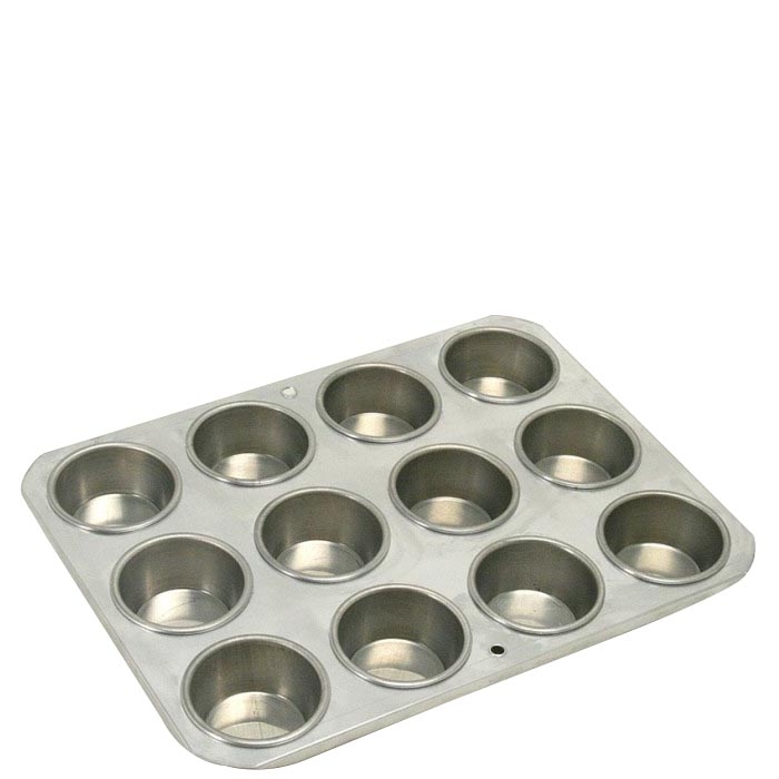 Forma para Muffins Alumínio 1644 Doupan - 12 Peças