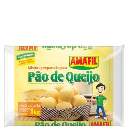Pré-Mistura p/ Pão de Queijo Amafil 1kg