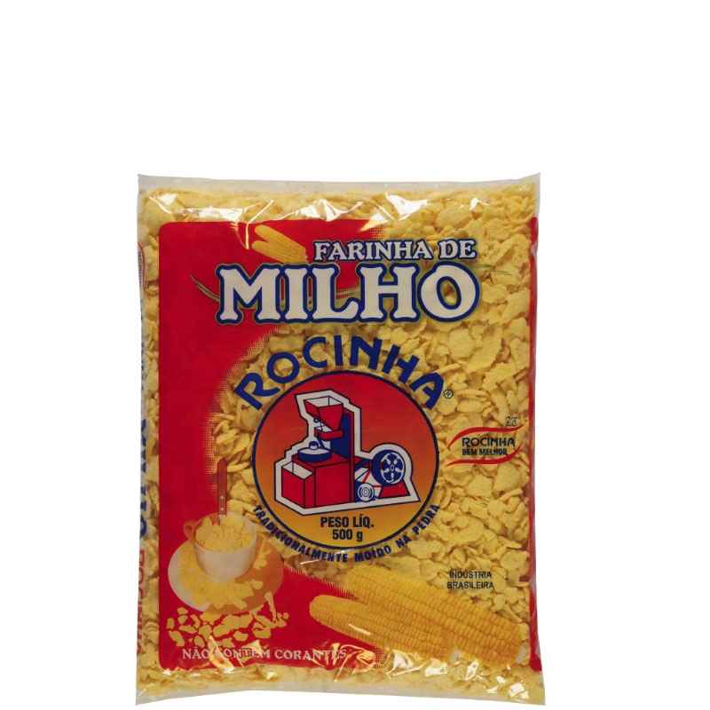 Farinha de Milho Rocinha - Fardo 20 uni. de 500grs
