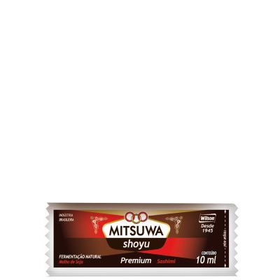 Sachet Mitsuwa Molho Shoyu - Caixa com 250 unidades de 10ml