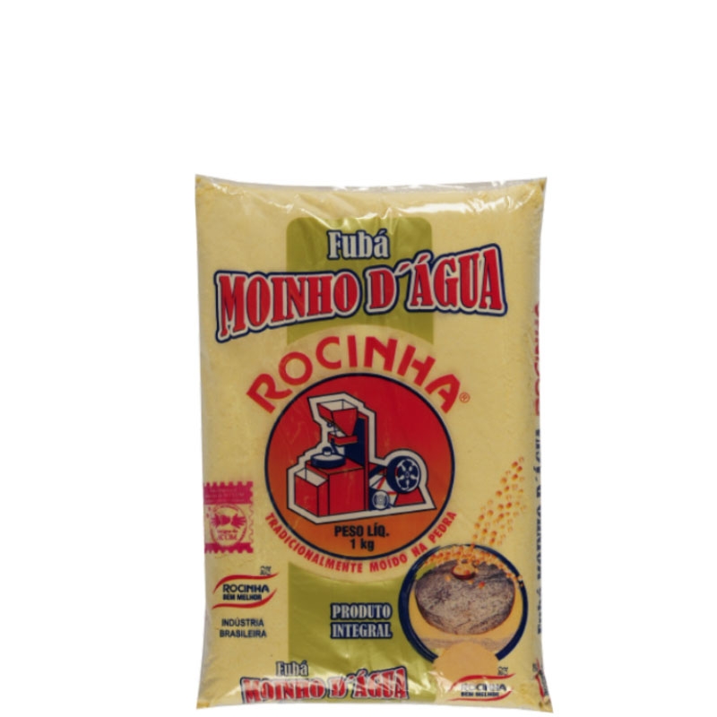 Fubá Moinho D'água - Fardo 10 uni. de 1Kg