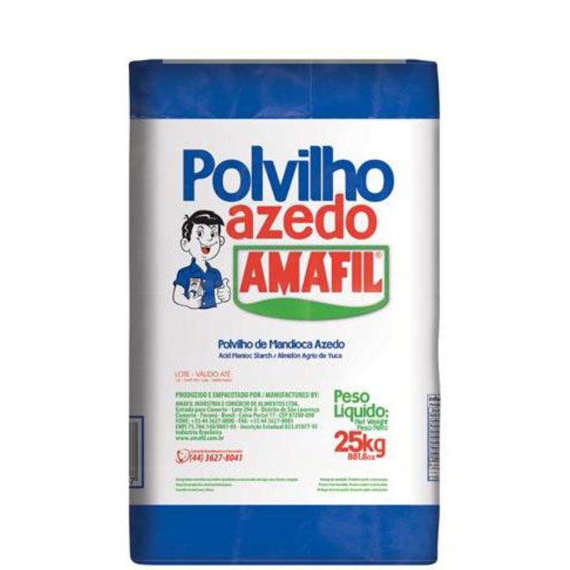 Polvilho Azedo Amafil 25Kg