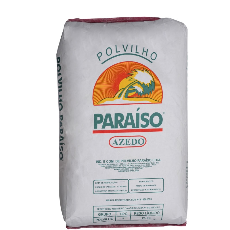 Polvilho Azedo Paraíso 25Kg