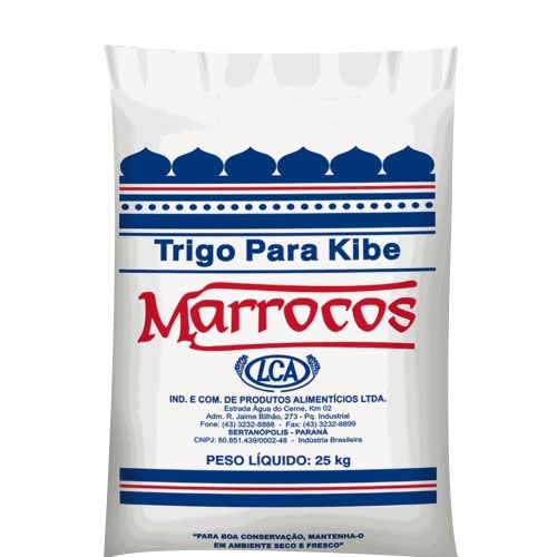Trigo para Kibe LCA Marrocos - Papel | 25Kg