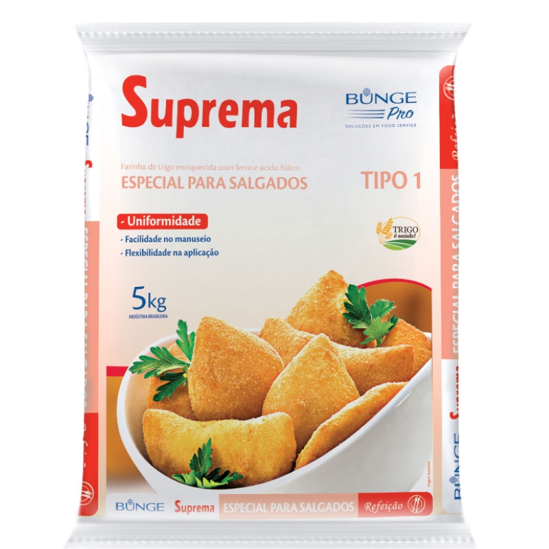 Farinha de trigo Bunge para Salgados 5Kg