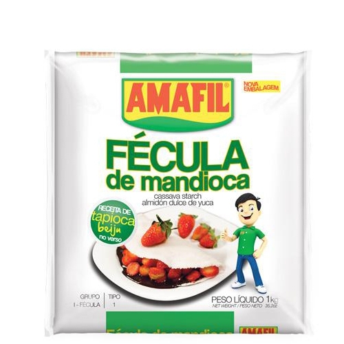 Fécula de Mandioca Amafil 1 Kg				