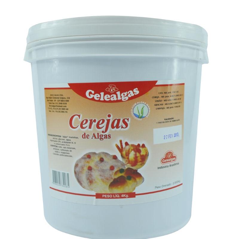 Cereja Gelealgas 4kg