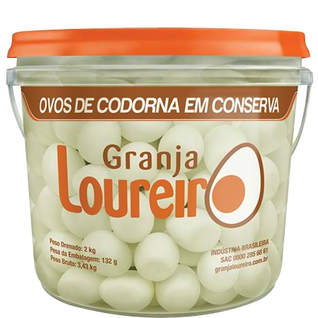 Ovo de Codorna Granja Loureiro 1,700gr