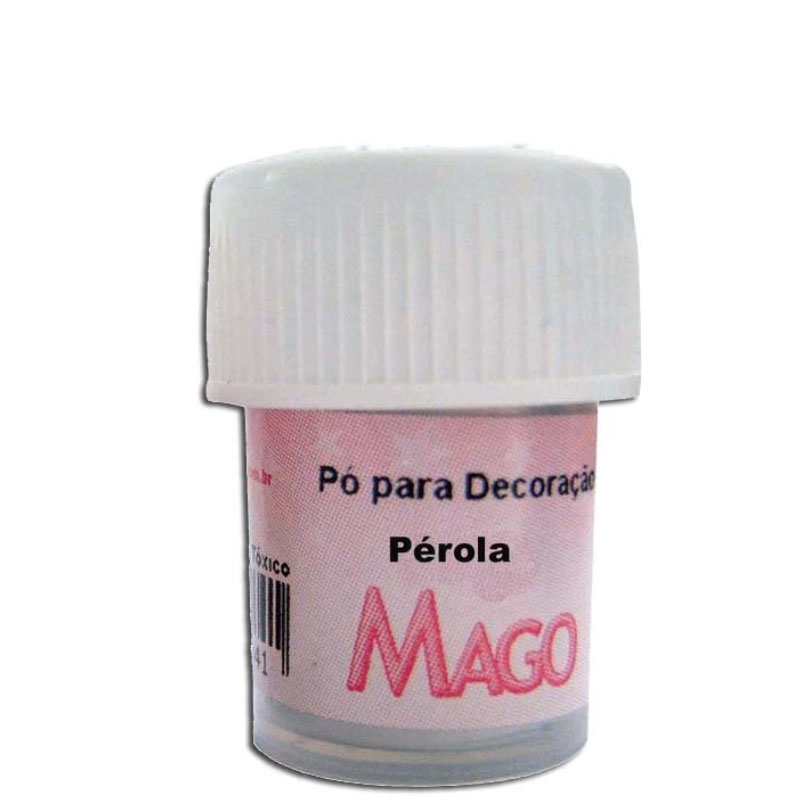 Pó para Decoração Pérola 10grs Mago