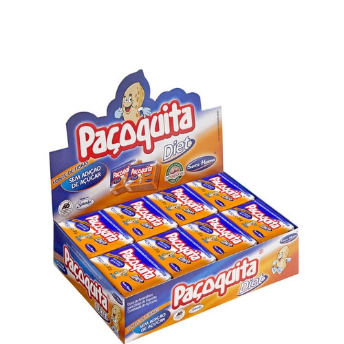 Paçoquita Diet Quadrada 24 uni.