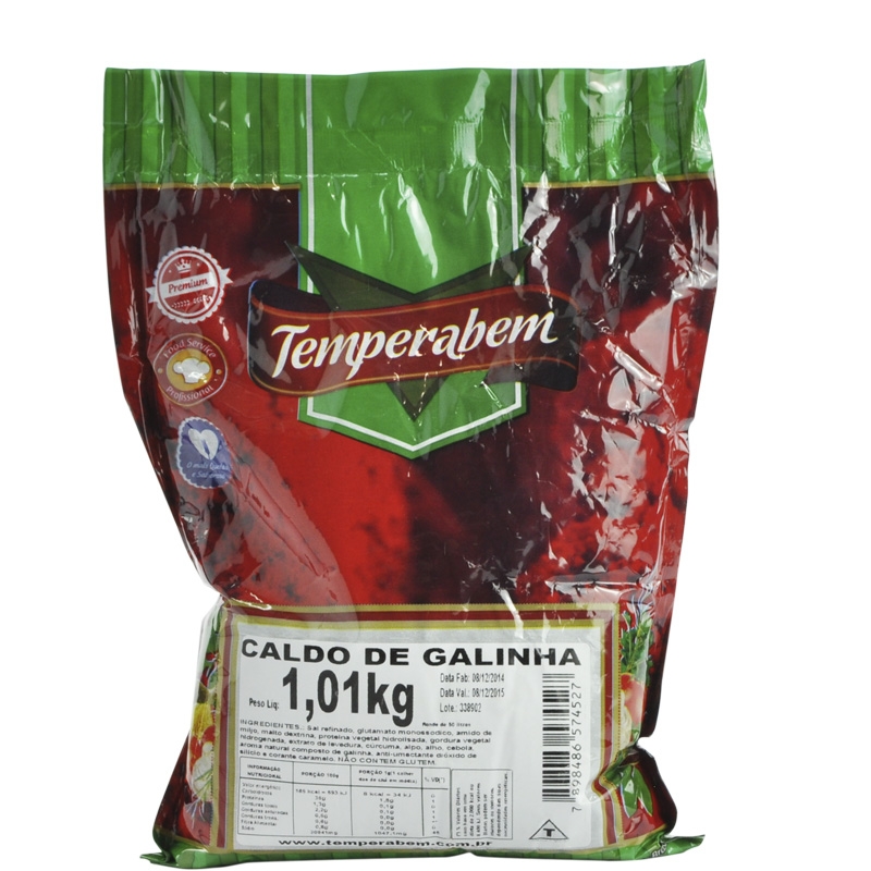 Caldo de Galinha Temperabem 1,01kg