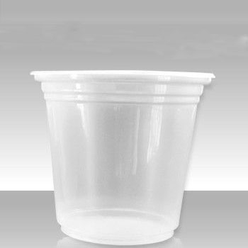 Pote Transparente Cônico 430ml Copaza - caixa com 50 uni.