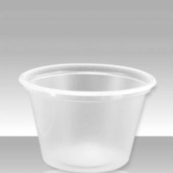 Pote Transparente 100ml Copaza - caixa com 100 uni.