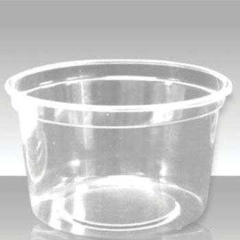 Pote Transparente P13 200ml Copaza - caixa com 50 uni.