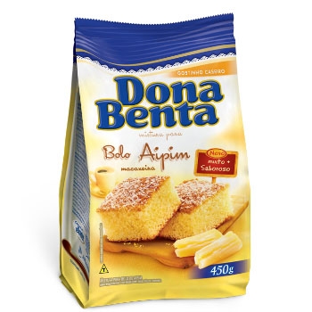 Mistura para Bolo Aipim Dona Benta 450grs - 12 uni.