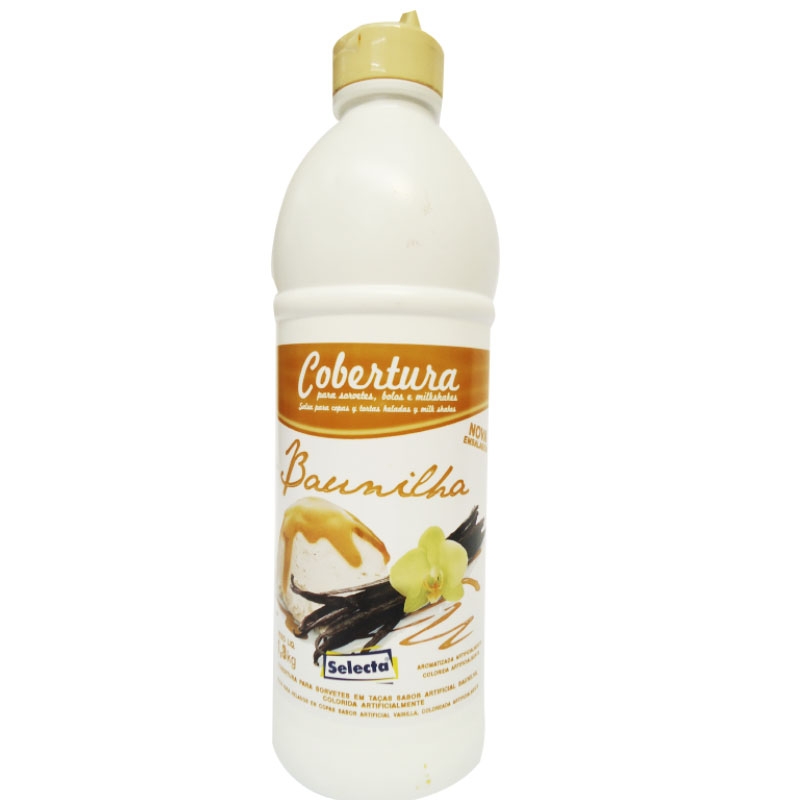 Cobertura para Taças Baunilha - 1,3kg