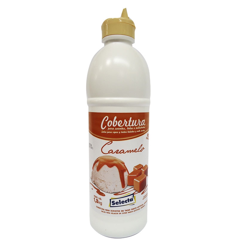 Cobertura para Taças Caramelo - 1,3kg