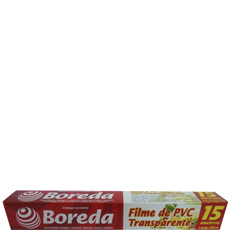 Rolo Filme de PVC Boreda 28x15 cm.