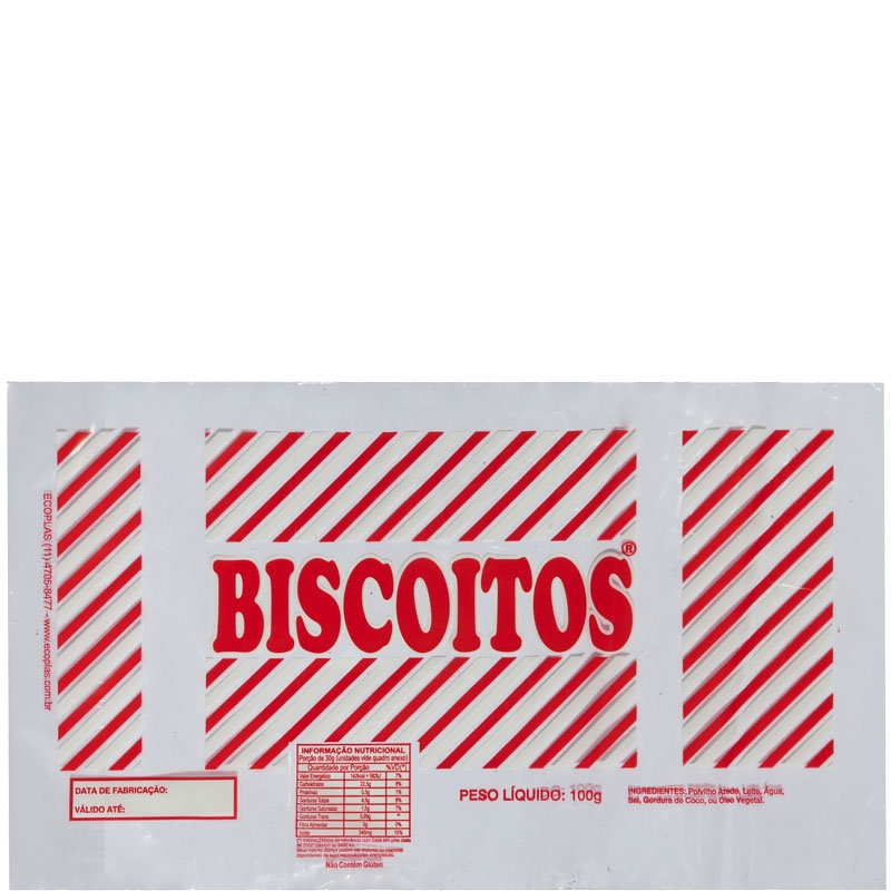 Embalagem Biscoito 19/45/04 100 uni.