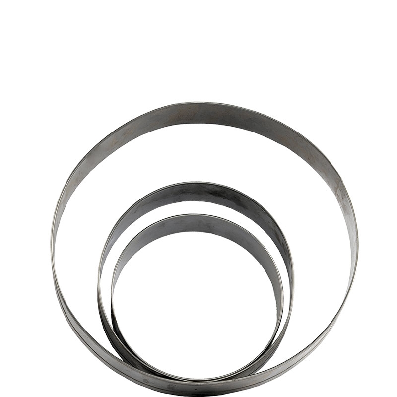 Aro Modelador Redondo Inox 30 x 5 cm Doupan