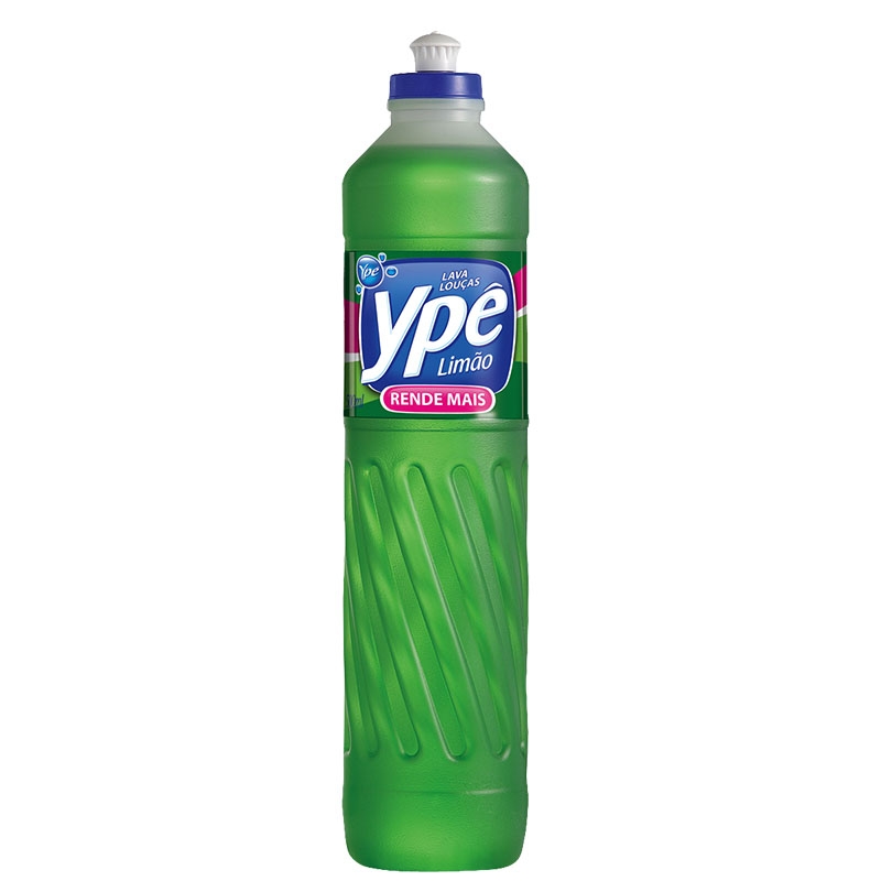 Detergente Liq. Ypê Limão - Caixa com 24 uni. de 500ml