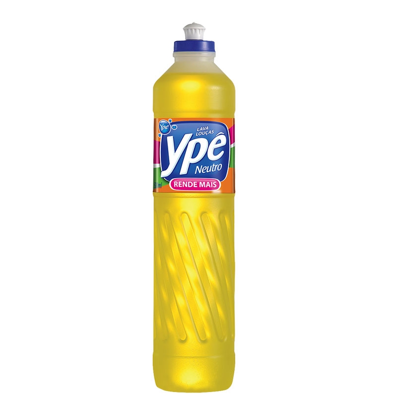 Detergente Liq. Ypê Neutro - Caixa com 24 uni. de 500ml