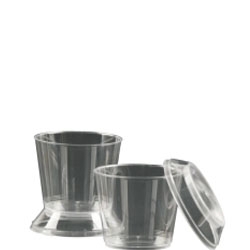 Taça de Acrílico p/ Mousse PW21 10 x 150ml - 10 uni.