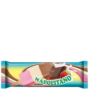 Saquinho Picolé Perolizado Napolitano 1Kg Riacho