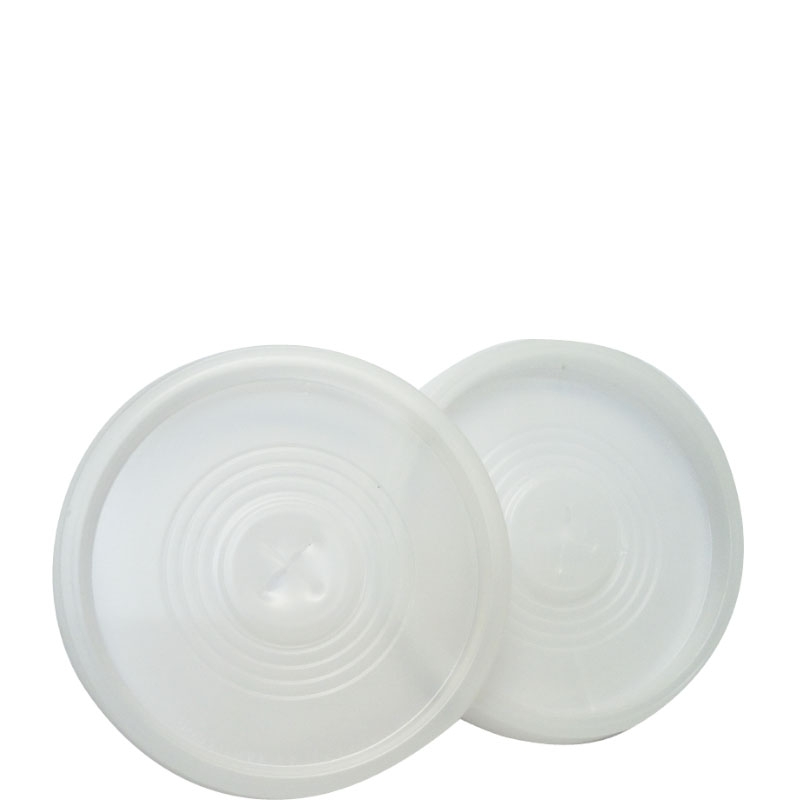 Tampa de Plástico Furada TC-330 p/ Milk Shake - Pacote 50 uni.
