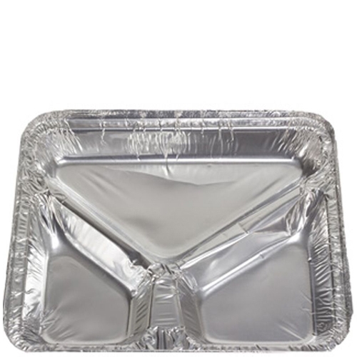 Bandeja 3 Divisões Boreda D17 - 900ml 100 und.