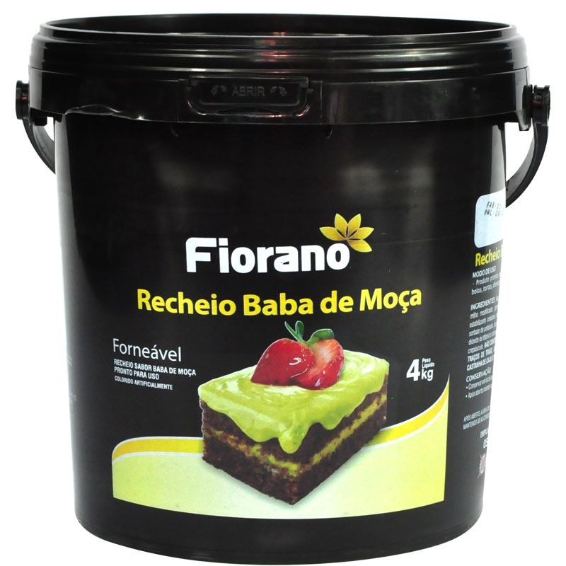 Recheio Forneável Baba de Moça Fiorano - 4kg