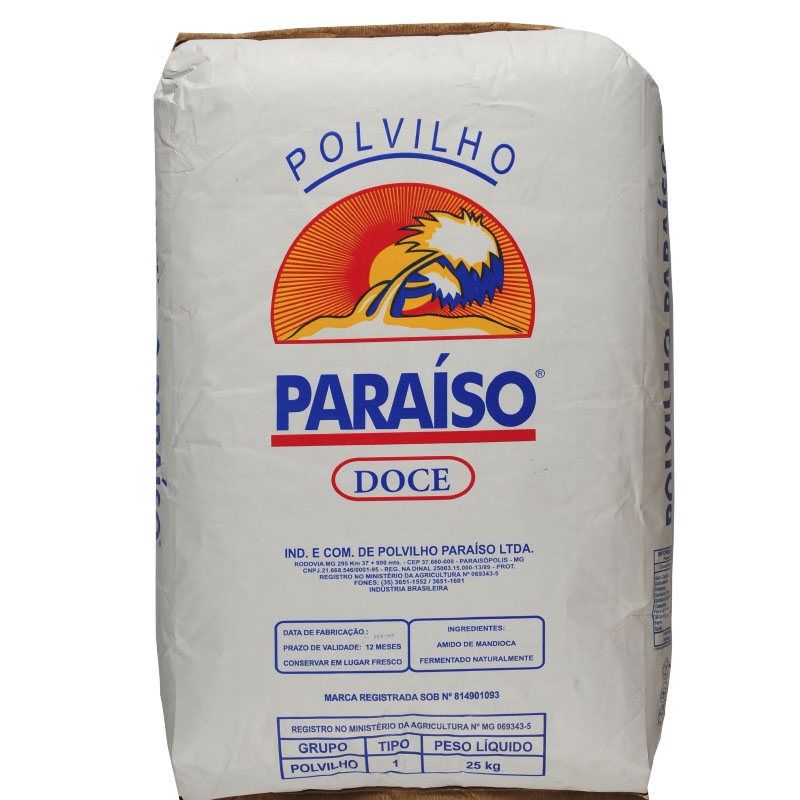 Polvilho Doce Paraíso 25Kg