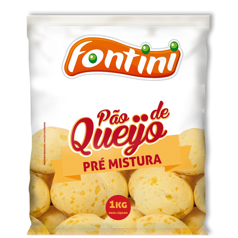 Pre Mistura Pão de Queijo Fontini - 10x1 kg