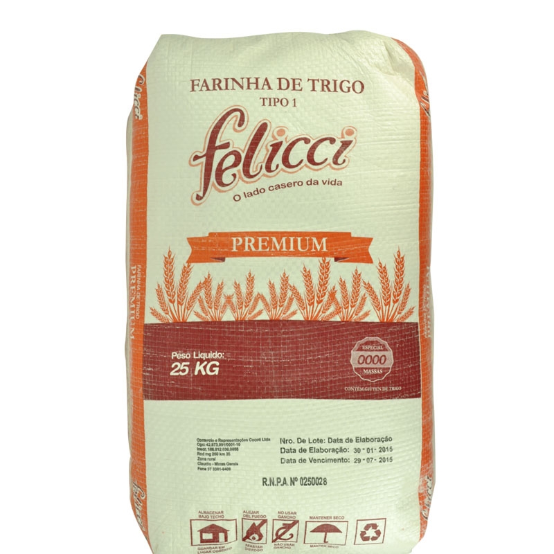 Farinha de Trigo Especial Felicce 25 Kg