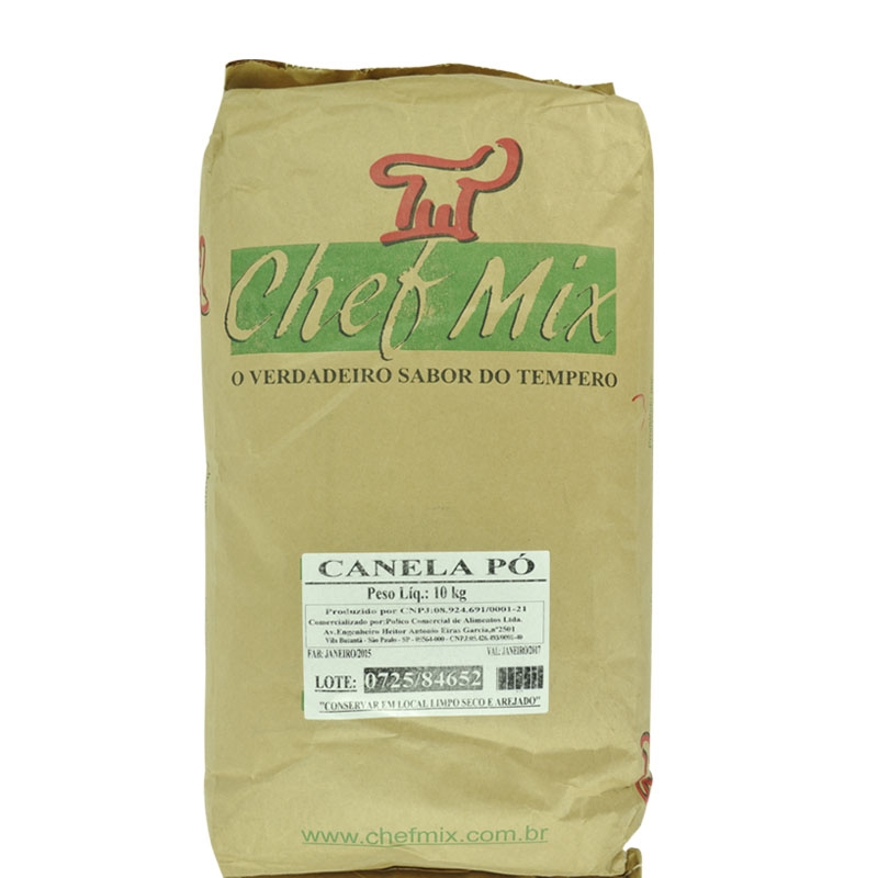 Canela em Pó Pura 10kg