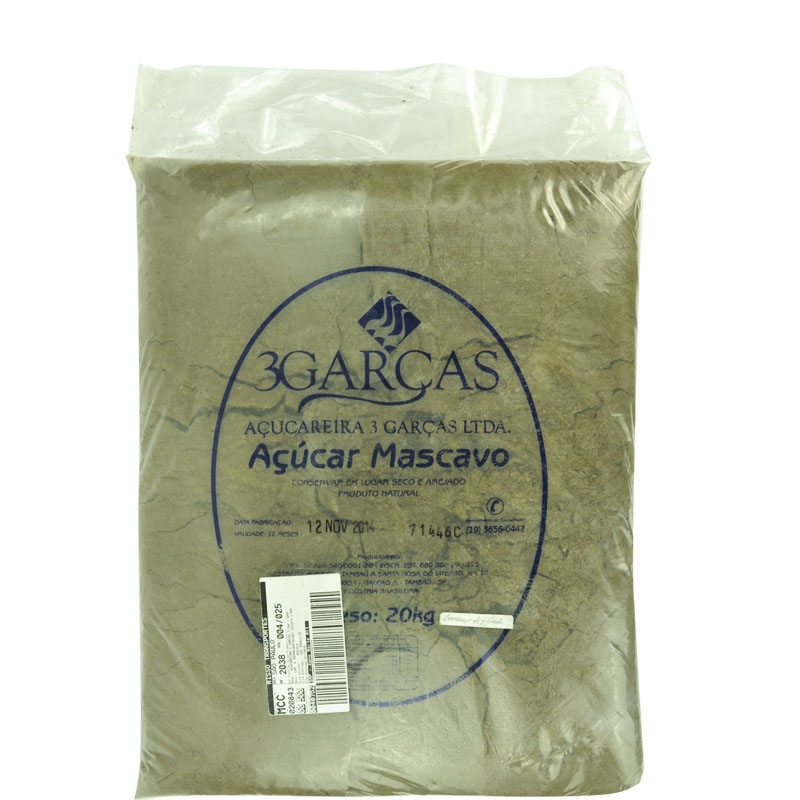 Açúcar Mascavo 20kg