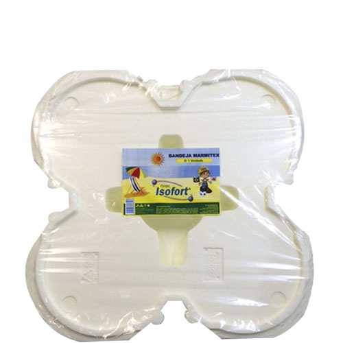 Bandeja p/ 4 Marmitas Isopor Isofort