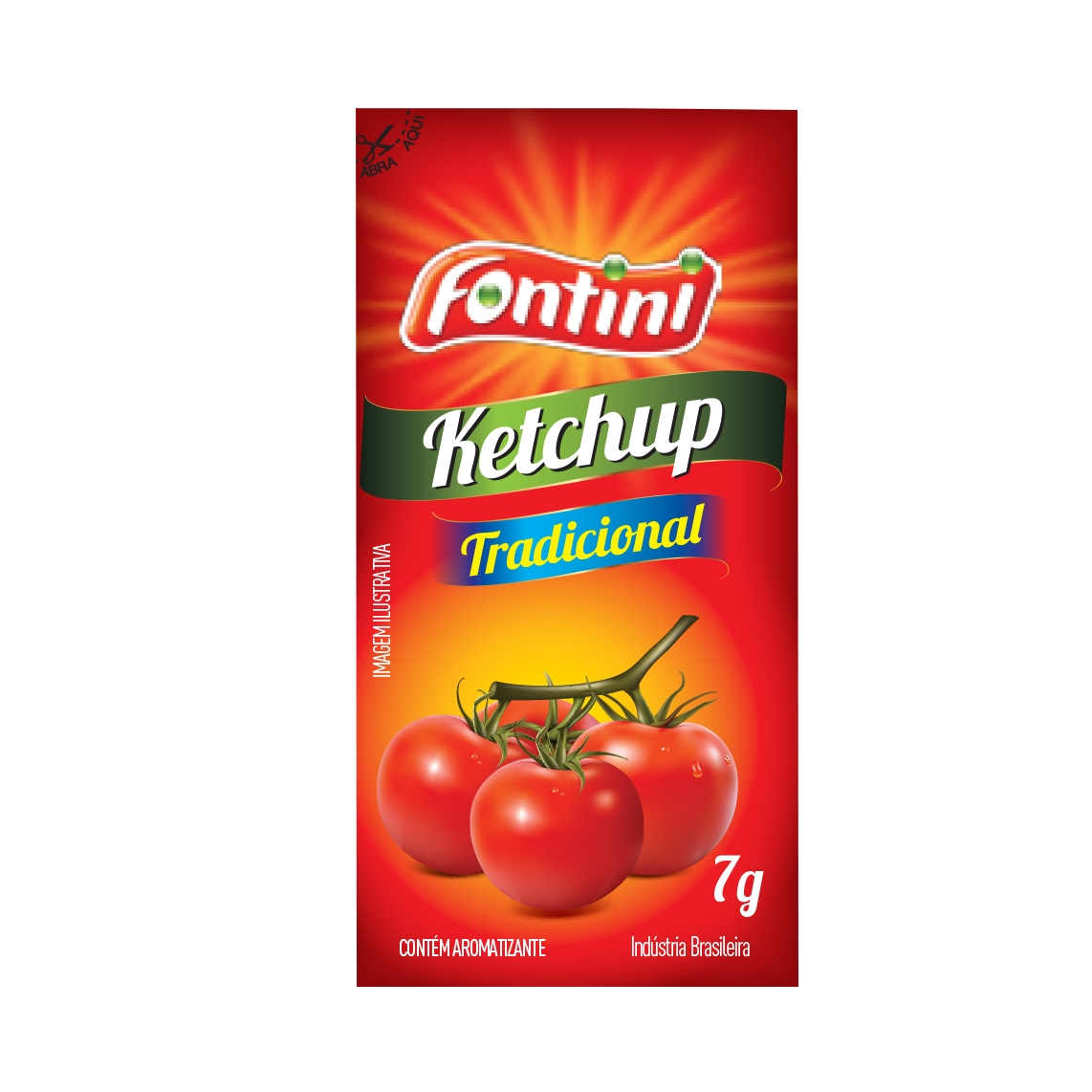 Sachet Catchup Fontini - 192 und. de 7 grs